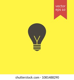 lamp. lamp icon. sign design. Vector EPS 10