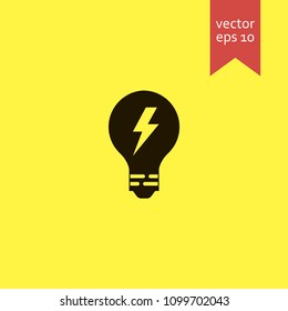 lamp. lamp icon. sign design. Vector EPS 10.