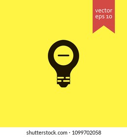 lamp. lamp icon. sign design. Vector EPS 10.
