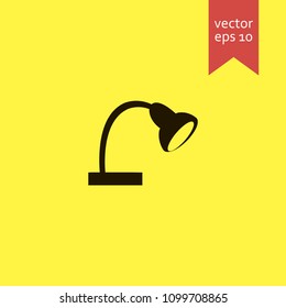 lamp. lamp icon. sign design. Vector EPS 10.