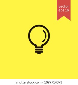lamp. lamp icon. sign design. Vector EPS 10.