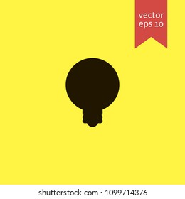 lamp. lamp icon. sign design. Vector EPS 10.