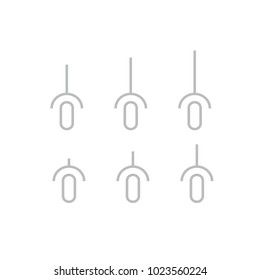 lamp icon simple