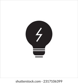 lamp icon simple design vector