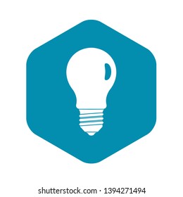 Lamp icon. Simple illustration of lamp vector icon for web
