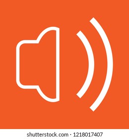 Lamp icon, stock vector illustration, EPS10.