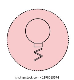 lamp icon symbol and vector