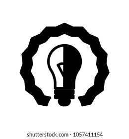 lamp icon vector