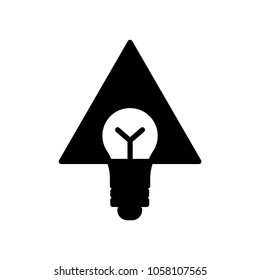 lamp icon vector