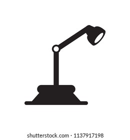 Lamp icon. Vector.