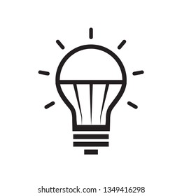 lamp icon vector