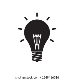 lamp icon vector