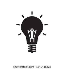 lamp icon vector
