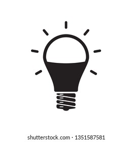 lamp icon vector