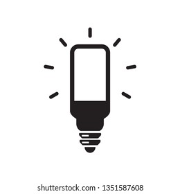 lamp icon vector