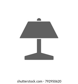 Lamp icon vector