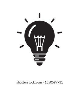 lamp icon vector collection