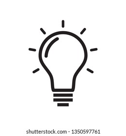 lamp icon vector collection
