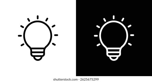 Lamp icon vector collection. vector sign illustration