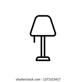 Lamp icon vector design illustration.