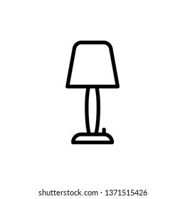 Lamp icon vector design illustration.
