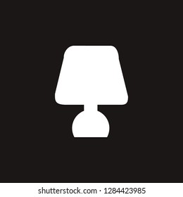 lamp icon. lamp vector design. sign design