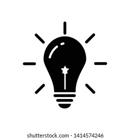 Lamp icon vector design template