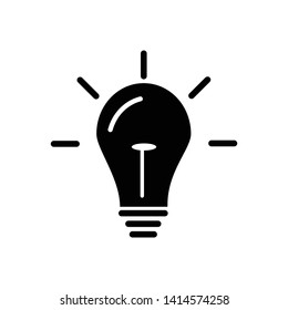 Lamp icon vector design template