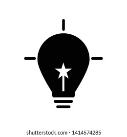 Lamp icon vector design template