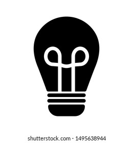 lamp icon vector design template. icon vector illustration