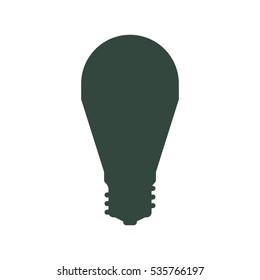  Lamp Icon Vector flat design style