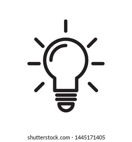 Lamp Icon Vector Illustration Design