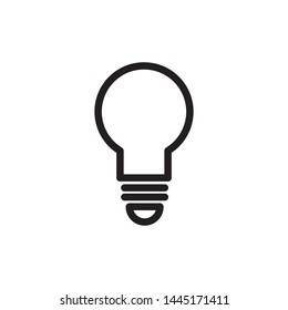 Lamp Icon Vector Illustration Design
