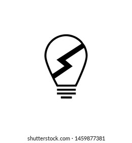 lamp icon vector illustration - EPS 10