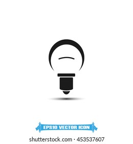 Lamp icon vector illustration EPS 10.