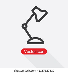 Lamp Icon Vector Illustration Eps10