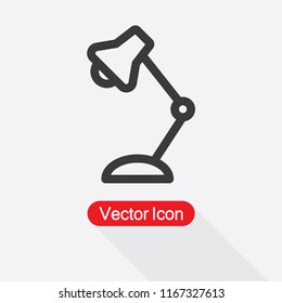 Lamp Icon Vector Illustration Eps10