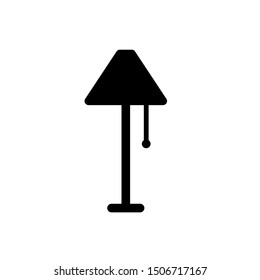 Lamp icon, vector illustration. Flat design style. vector lamp icon illustration isolated on white background, lamp icon Eps10. lamp icons graphic design vector symbols.