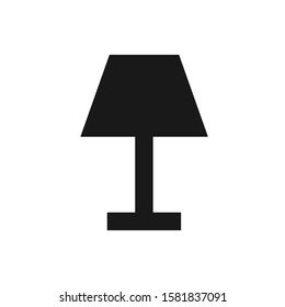 Lamp Icon Vector Illustration. Flat Lamp Icon – Vector