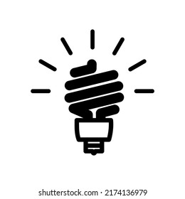 lamp icon vector illustration logo template for many purpose. Isolated on white background.