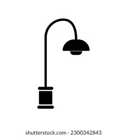 lamp icon vector illustration logo design