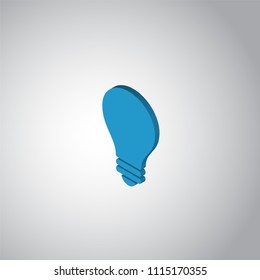 lamp icon vector isolated on white background for your web and mobile app design, lamp logo concept