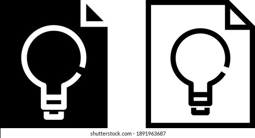 lamp icon, vector line illustration	