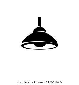 Lamp icon. Vector logo illustration isolated sign symbol