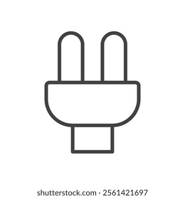 Lamp icon Vector logo set flat