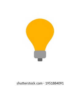 Lamp Icon Vector Stock Illustration 