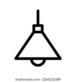 Lamp Icon Vector Symbol Design Illustration