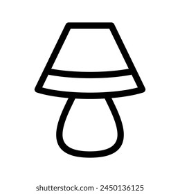 Lamp Icon Vector Symbol Design Illustration