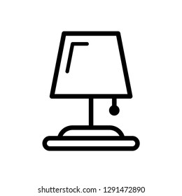 Lamp icon vector templates