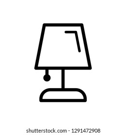 Lamp icon vector templates
